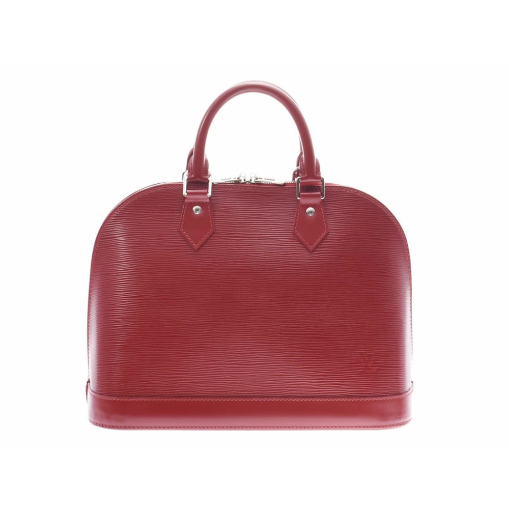 Louis Vuitton Epi Alma Ruby Red Handbag